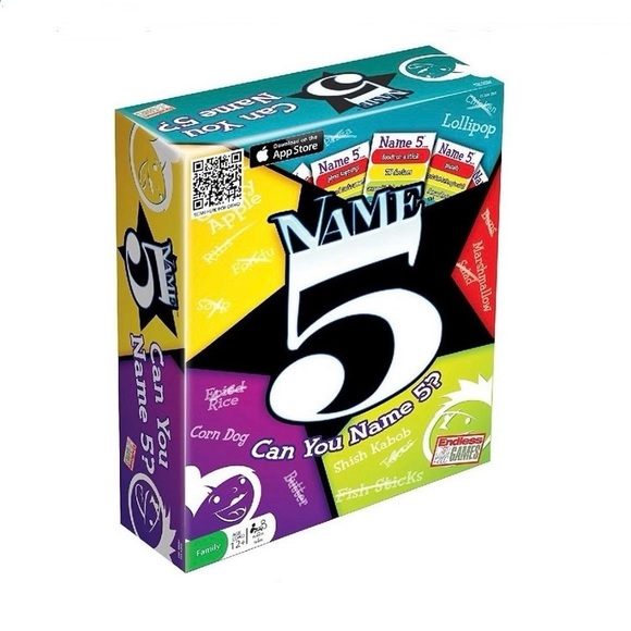 ENDLESS GAMES NAME 5 Board Game Complete Ages 12 + Like New - Picture 15 of 15